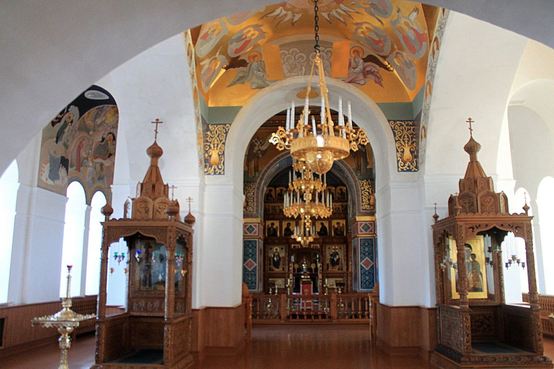 Успенская Святогорская лавра. Церковь Покрова Пресвятой Богородицы, Святогорск (Славянский район, Украина, Донецкая область). интерьер и убранство