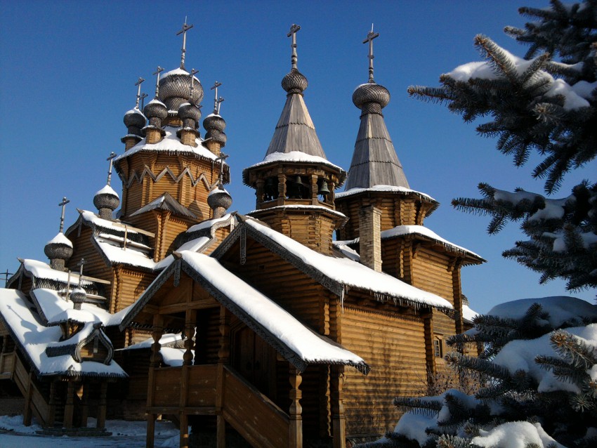 Татьяновка. Успенская Святогорская лавра. Всехсвятский скит. фасады