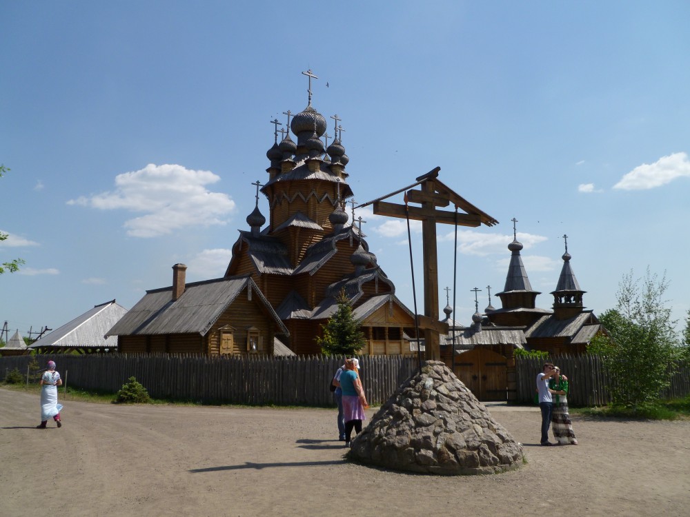 Успенская Святогорская лавра. Всехсвятский скит. Церковь Всех Святых (новая), Татьяновка (Славянский район, Украина, Донецкая область). дополнительная информация