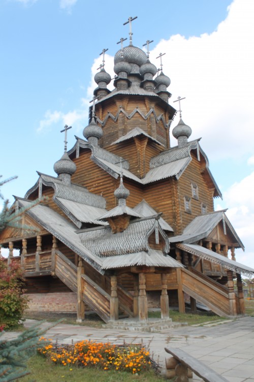 Успенская Святогорская лавра. Всехсвятский скит. Церковь Всех Святых (новая), Татьяновка (Славянский район, Украина, Донецкая область). фасады