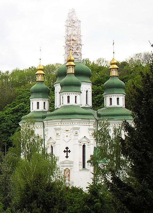 Киев. Выдубицкий монастырь. Собор Георгия Победоносца. фасады