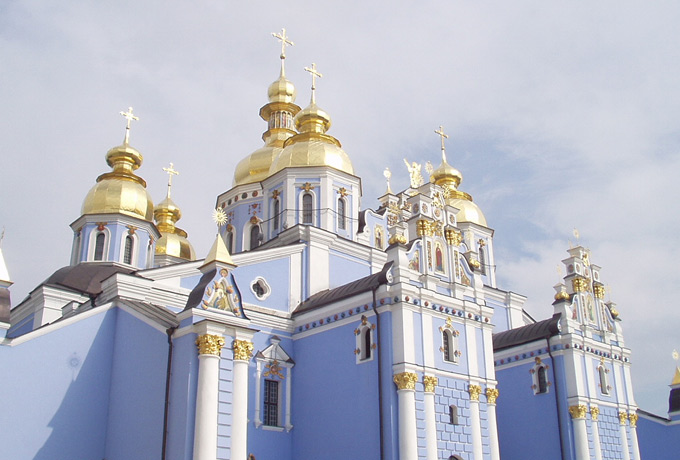 Михайловский Златоверхий монастырь. Собор Михаила Архангела (новый), Старый Киев (Шевченковский район, Украина, г. Киев). архитектурные детали