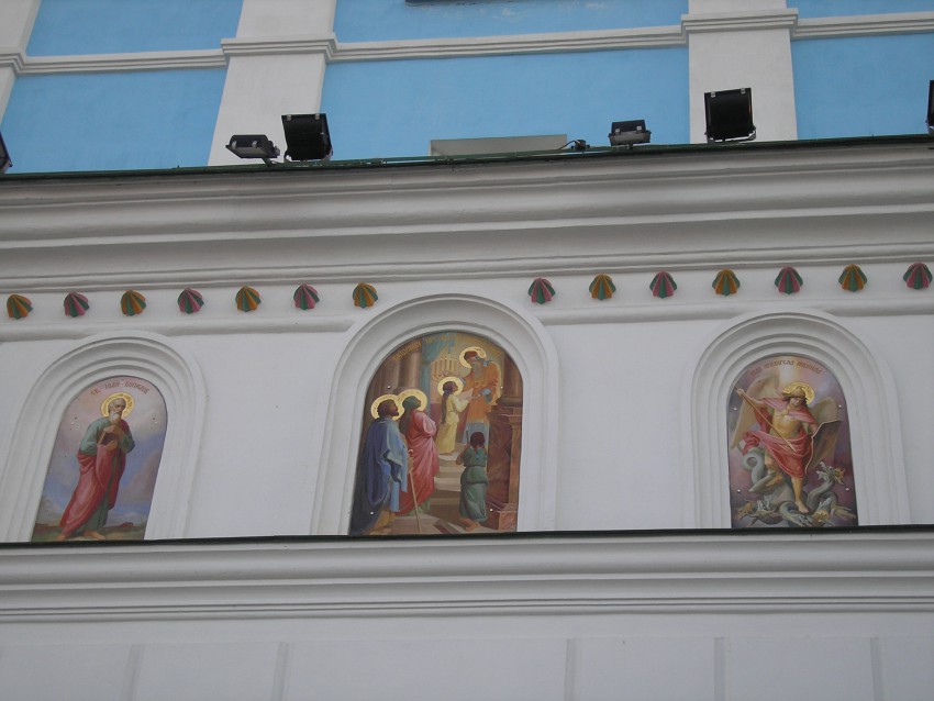 Михайловский Златоверхий монастырь. Собор Михаила Архангела (новый), Старый Киев (Шевченковский район, Украина, г. Киев). архитектурные детали