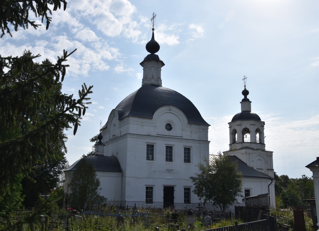 Церковь Казанской иконы Божией Матери в Товарищеве, Товарищево (Троицкий административный округ (ТАО), г. Москва). фасады