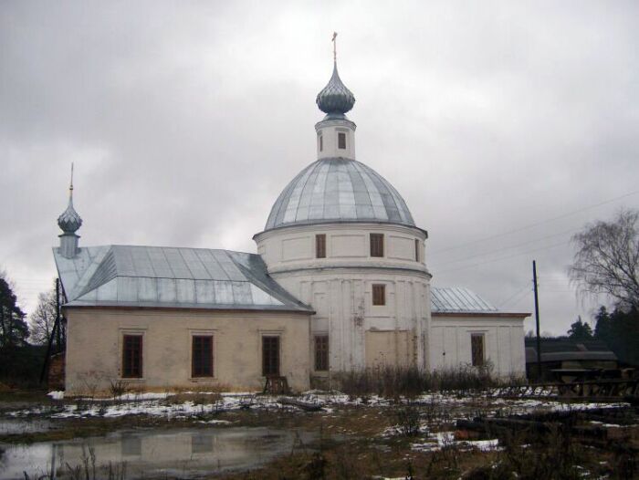 Есиплево. Церковь Спаса Нерукотворного Образа. фасады