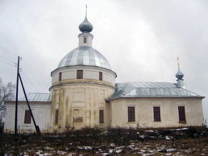 Церковь Спаса Нерукотворного Образа, Есиплево (Заволжский район, Ивановская область). фасады