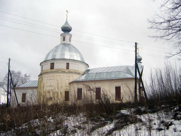 Есиплево. Церковь Спаса Нерукотворного Образа. фасады