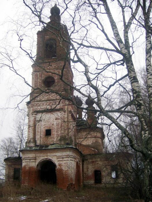 Церковь Георгия Победоносца, Георгиевское (Заволжский район, Ивановская область). фасады