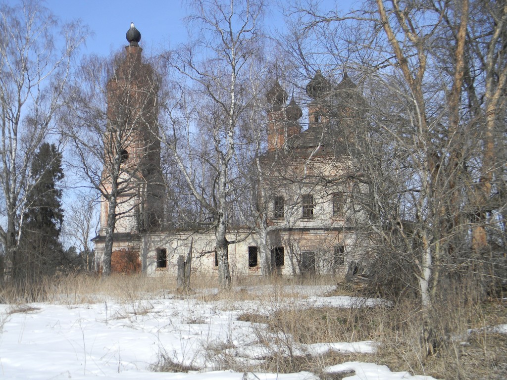Церковь Георгия Победоносца, Георгиевское (Заволжский район, Ивановская область). фасады