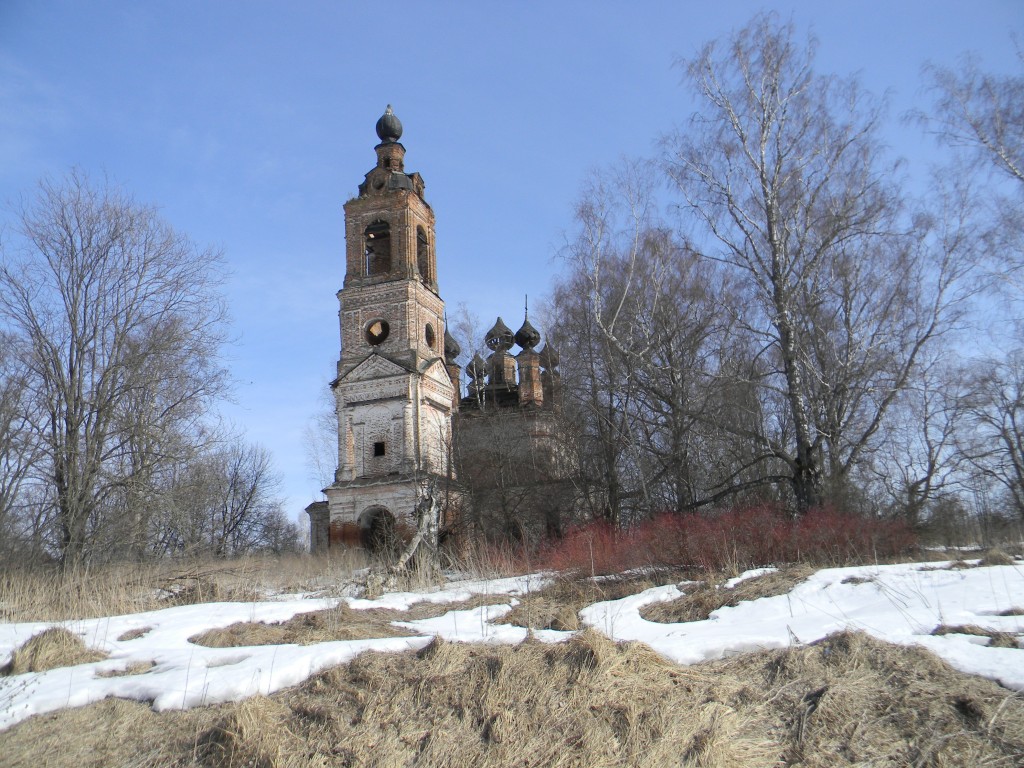 Церковь Георгия Победоносца, Георгиевское (Заволжский район, Ивановская область). фасады