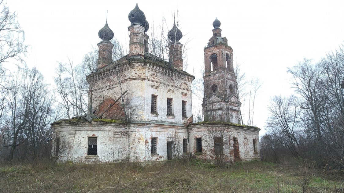 Церковь Георгия Победоносца, Георгиевское (Заволжский район, Ивановская область). фасады
