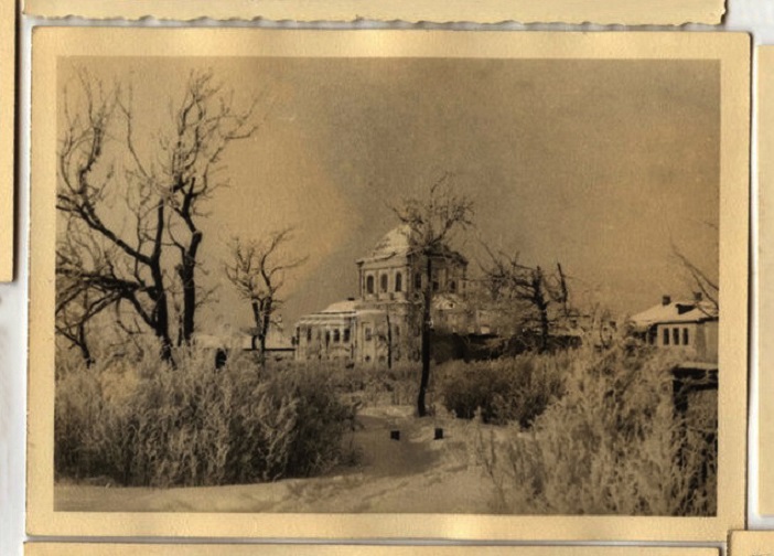 Церковь Воскресения Христова, Мценск (Мценский район и г. Мценск, Орловская область). архивная фотография, Фото 1941 г. с аукциона e-bay.de