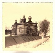 Церковь Георгия Победоносца (Преображения Господня), Фото 1944 г. с аукциона e-bay.de<br>, Печки, Печорский район, Псковская область