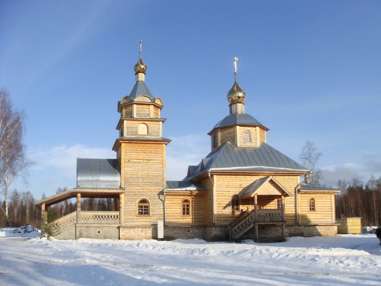 Благовещения Пресвятой Богородицы Никандрова пустынь, Никандрова пустынь (Порховский район, Псковская область). фасады