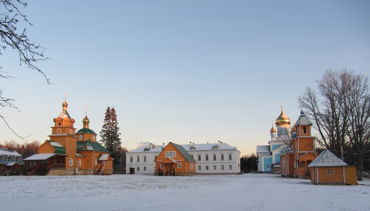 Благовещения Пресвятой Богородицы Никандрова пустынь, Никандрова пустынь (Порховский район, Псковская область). фасады