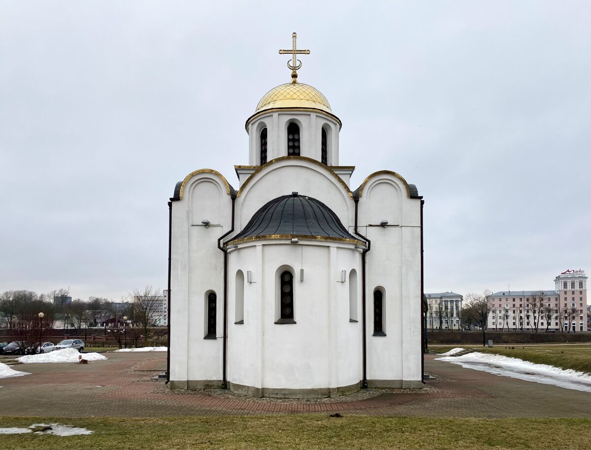 Церковь Благовещения Пресвятой Богородицы, Витебск (Витебск, город, Беларусь, Витебская область). фасады, Восточный фасад