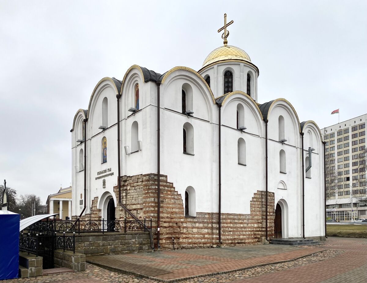Церковь Благовещения Пресвятой Богородицы, Витебск (Витебск, город, Беларусь, Витебская область). фасады, Вид с юго-запада