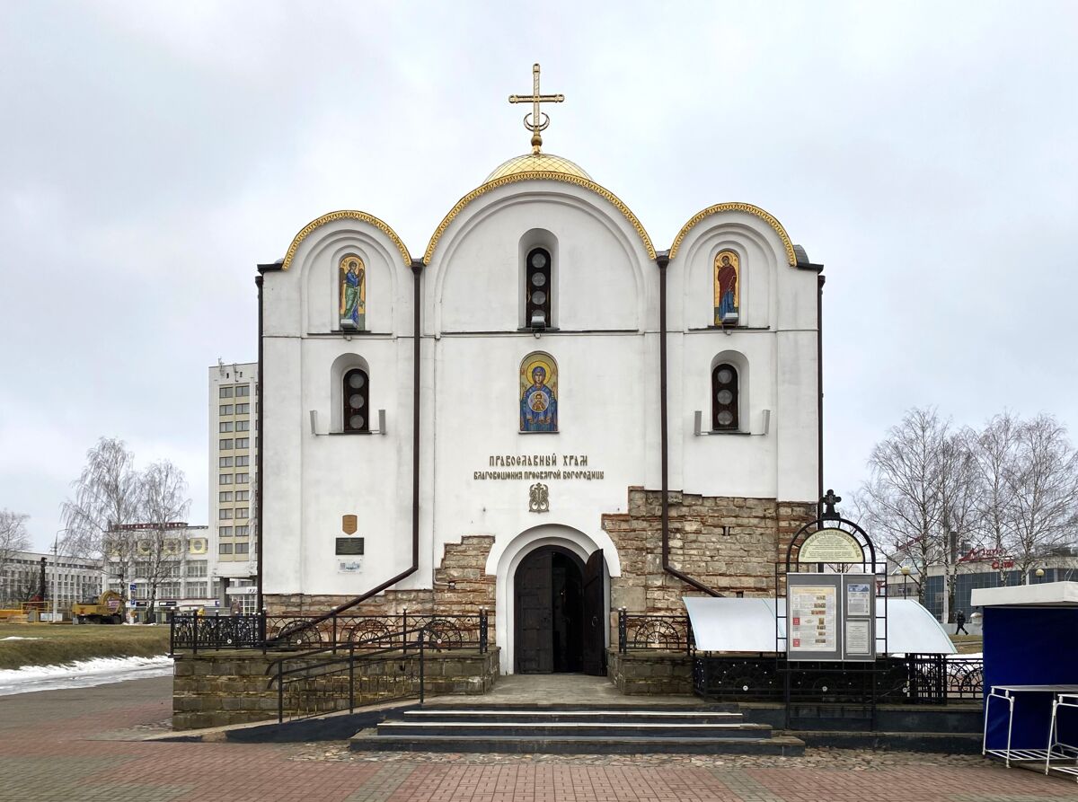 Церковь Благовещения Пресвятой Богородицы, Витебск (Витебск, город, Беларусь, Витебская область). фасады, Западный фасад