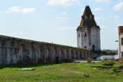 Далматовский Успенский мужской монастырь, внутренний двор, вид на юго-восточную башню<br>, Далматово, Далматовский район, Курганская область