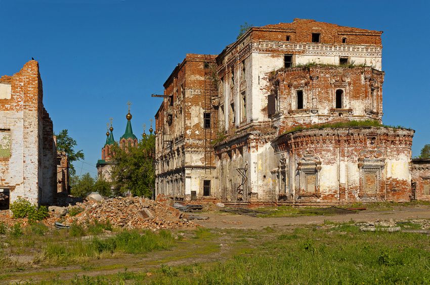 Далматово. Далматовский Успенский мужской монастырь. фасады