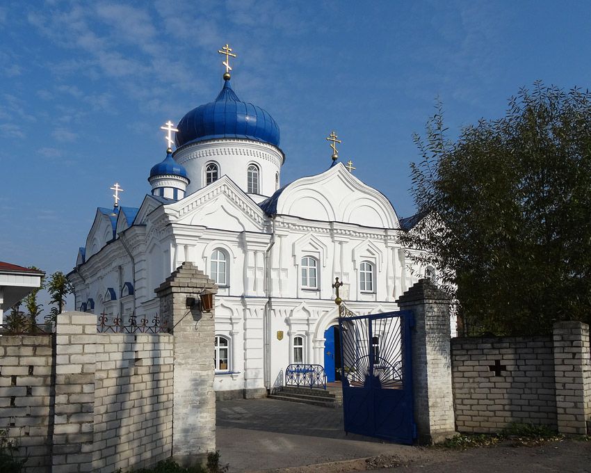 Собор Воздвижения Креста Господня, Могилёв (Могилёв, город, Беларусь, Могилёвская область). общий вид в ландшафте