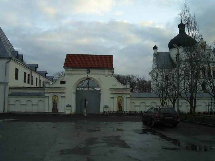Никольский монастырь, Могилёв (Могилёв, город, Беларусь, Могилёвская область). общий вид в ландшафте, Фото Андрея Черных