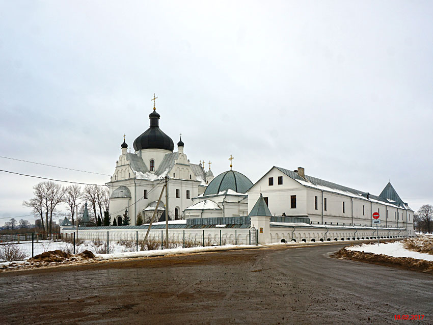 Никольский монастырь, Могилёв (Могилёв, город, Беларусь, Могилёвская область). общий вид в ландшафте