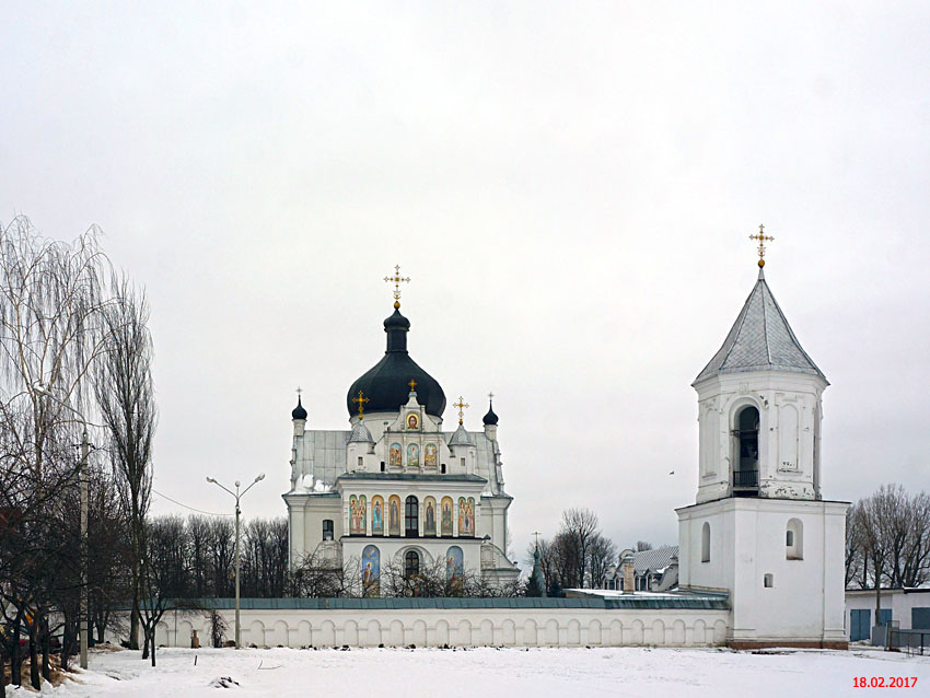 Никольский монастырь, Могилёв (Могилёв, город, Беларусь, Могилёвская область). общий вид в ландшафте