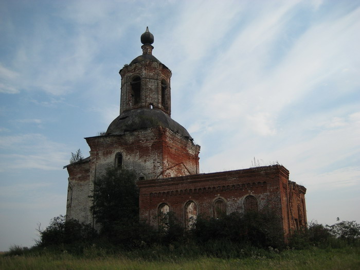 Покровка, урочище. Церковь Покрова Пресвятой Богородицы. фасады