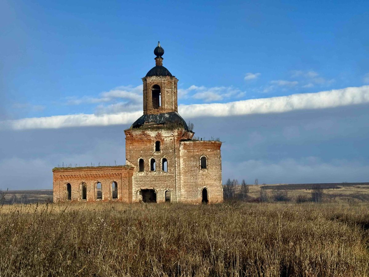 Церковь Покрова Пресвятой Богородицы, Покровка, урочище (Вадский район, Нижегородская область). фасады