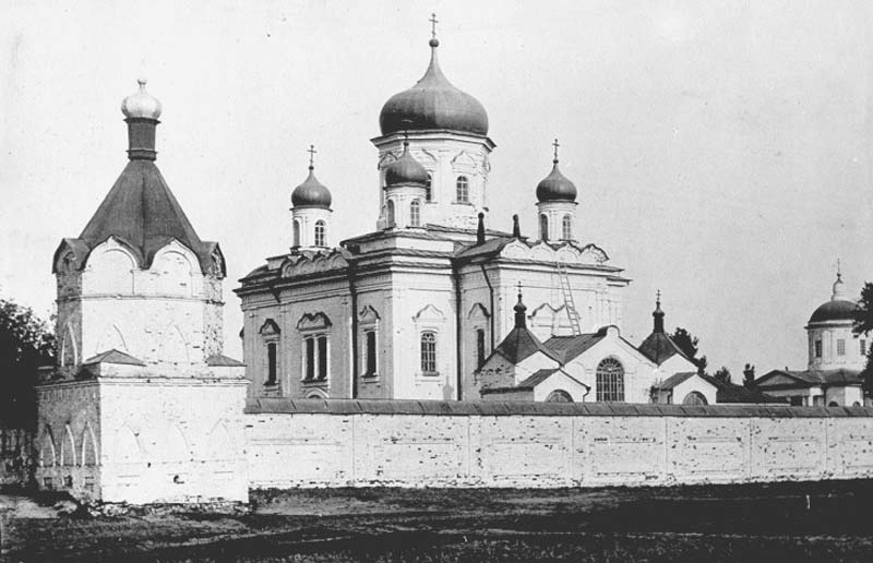 Пенза. Спасо-Преображенский мужской монастырь (загородный). архивная фотография, 1900—1917 год фото с сайта http://voznesenie.dabor.ru