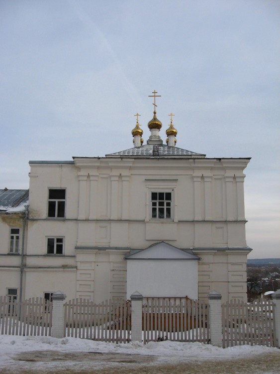 Пенза. Спасо-Преображенский мужской монастырь (городской). Церковь Спаса Преображения. фасады