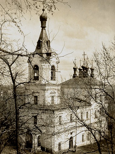 Пенза. Спасо-Преображенский мужской монастырь (городской). Церковь Спаса Преображения. архивная фотография, Фото с сайта http://old-penza.livejournal.com/4478.html