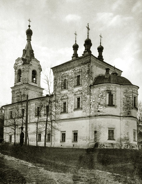 Пенза. Спасо-Преображенский мужской монастырь (городской). Церковь Спаса Преображения. архивная фотография, Фото с сайта http://old-penza.livejournal.com/4478.html