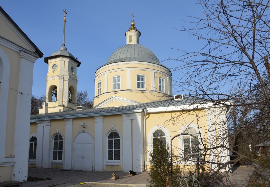 Церковь Всех Святых на Херсонском кладбище, Курск (Курск, город, Курская область). фасады, Фрагмент южного фасада