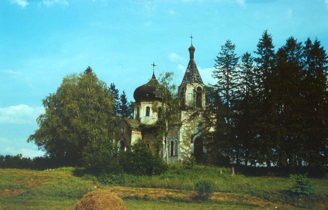 Мшенцы. Церковь Параскевы Пятницы. фасады, 1993