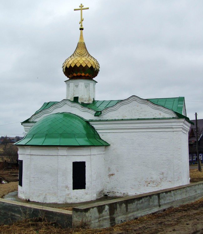 Дунилово. Часовня Николая Чудотворца. фасады, вид с юго-востока