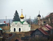 Часовня Николая Чудотворца, вид с северо-запада с правого берега Тезы<br>, Дунилово, Шуйский район, Ивановская область