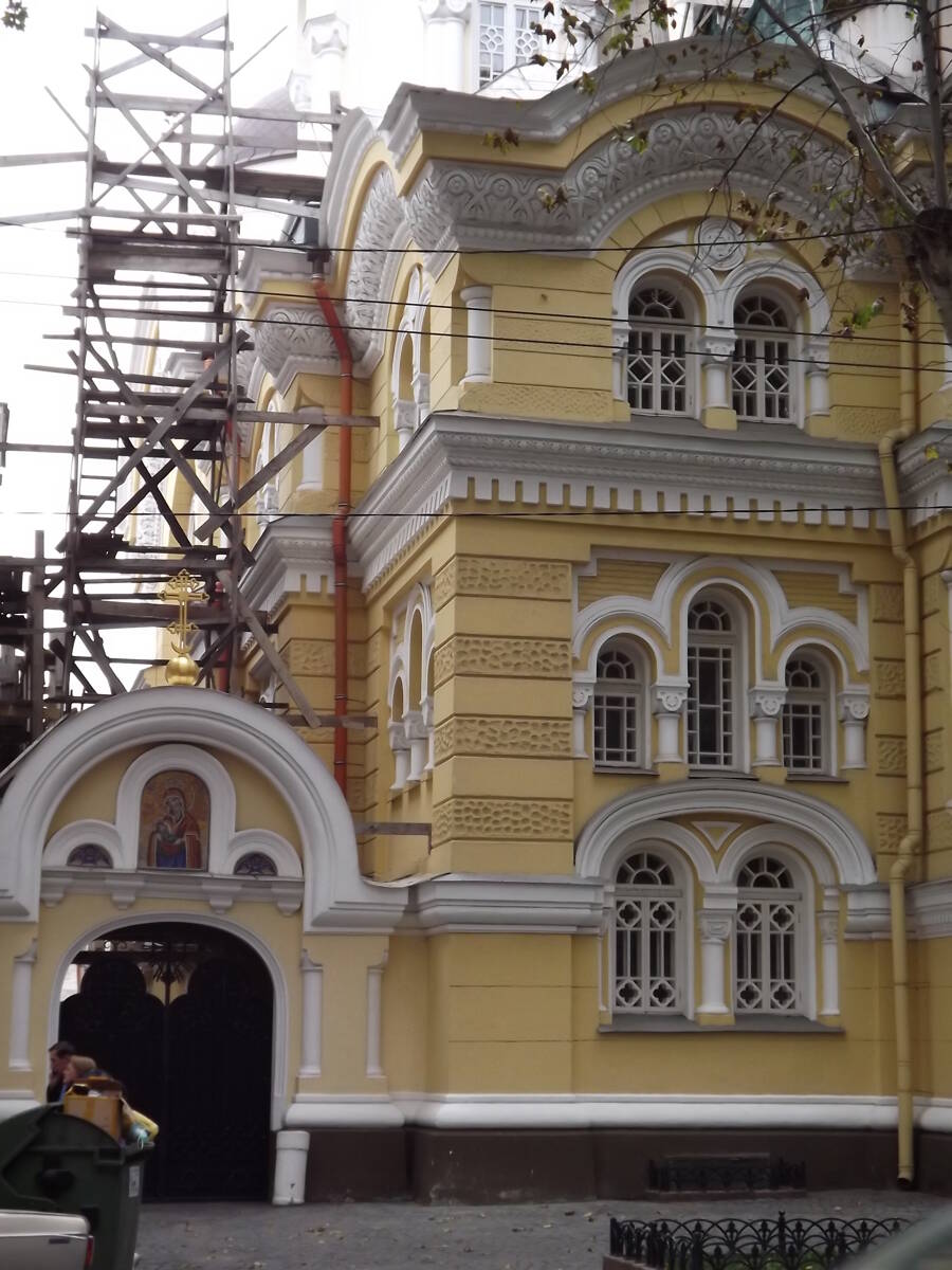 Ильинский Одесский монастырь. Церковь Илии Пророка, Одесса (Одесса, город, Украина, Одесская область). архитектурные детали
