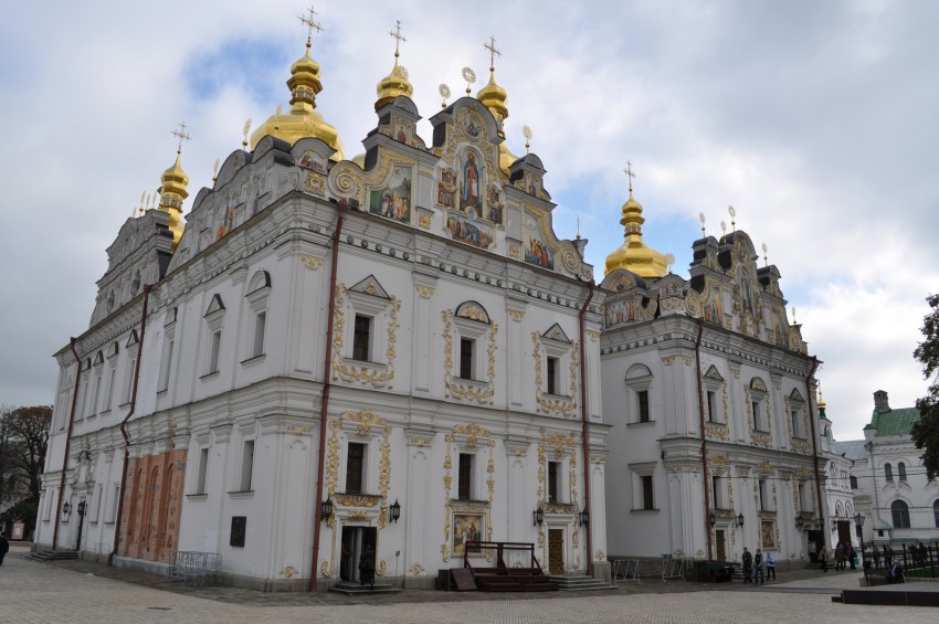Успенская Киево-Печерская лавра. Собор Успения Пресвятой Богородицы, Печерск (Печерский район, Украина, г. Киев). фасады
