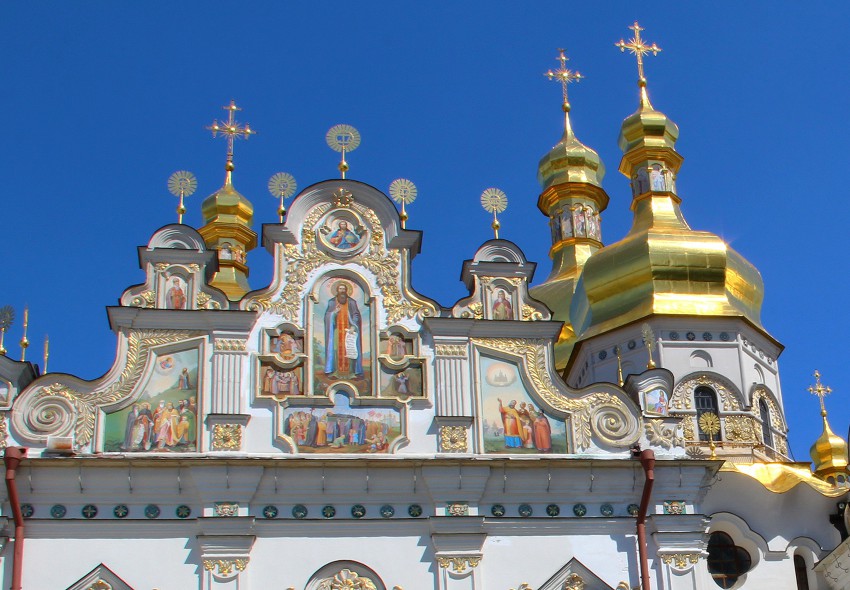 Успенская Киево-Печерская лавра. Собор Успения Пресвятой Богородицы, Печерск (Печерский район, Украина, г. Киев). архитектурные детали