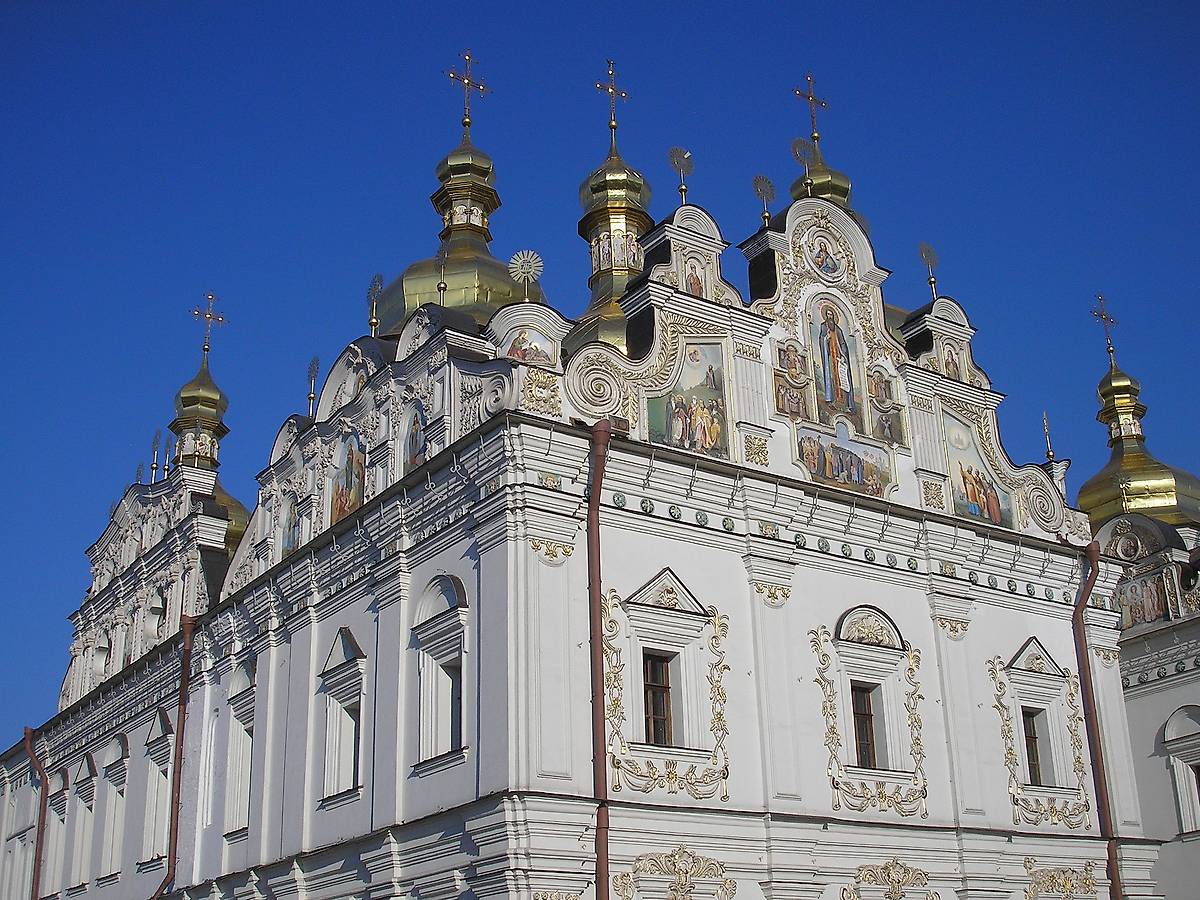 архитектурные детали. Успенская Киево-Печерская лавра. Собор Успения Пресвятой Богородицы, Печерск (Печерский район, Украина, г. Киев)