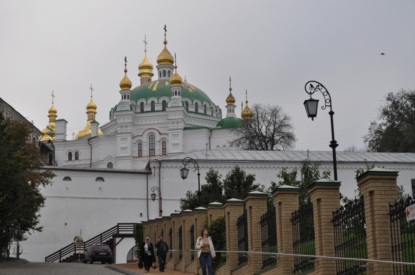Успенская Киево-Печерская лавра. Кафедральный собор Антония и Феодосия Печерских, Печерск (Печерский район, Украина, г. Киев). фасады