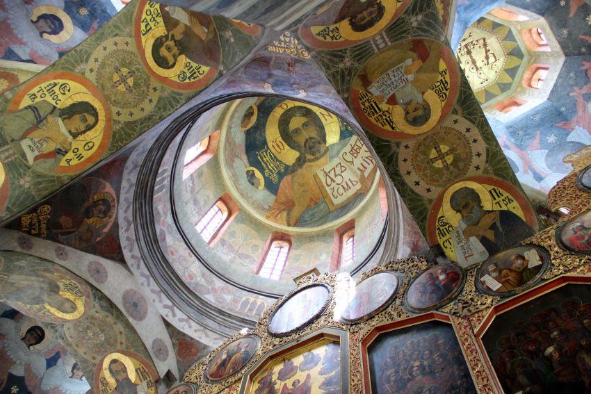 Успенская Киево-Печерская лавра. Церковь Всех Святых, Печерск (Печерский район, Украина, г. Киев). интерьер и убранство