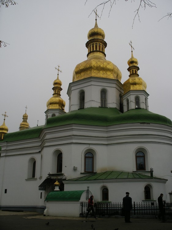 Киев. Успенская Киево-Печерская лавра. Церковь Воздвижения Креста Господня. фасады