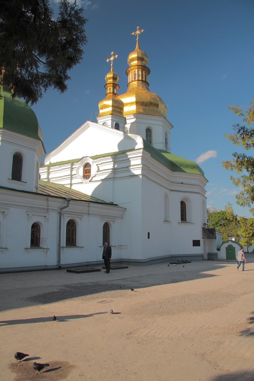 Успенская Киево-Печерская лавра. Церковь Воздвижения Креста Господня, Печерск (Печерский район, Украина, г. Киев). фасады