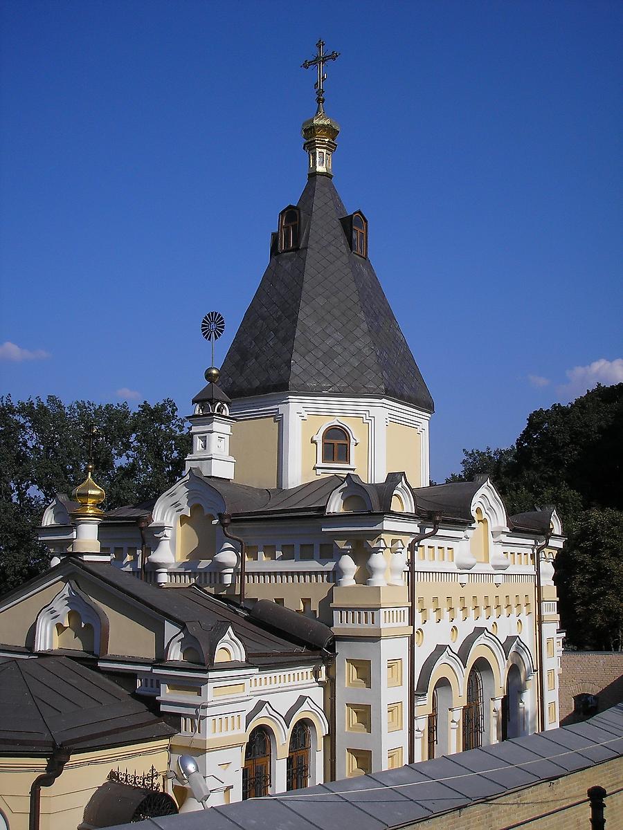 фасады. Успенская Киево-Печерская лавра. Церковь иконы Божией Матери "Живоносный Источник", Печерск (Печерский район, Украина, г. Киев)
