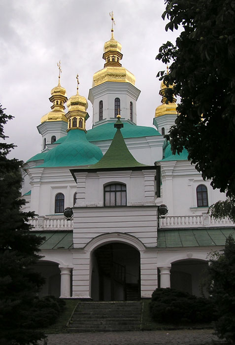 Киев. Успенская Киево-Печерская лавра. Церковь Рождества Пресвятой Богородицы. фасады