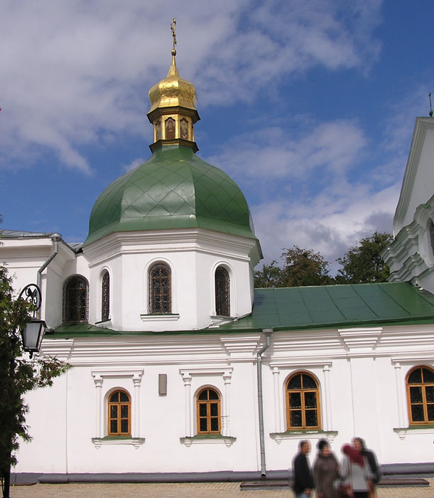 Киев. Успенская Киево-Печерская лавра. Церковь Всех преподобных отцов Печерских. фасады