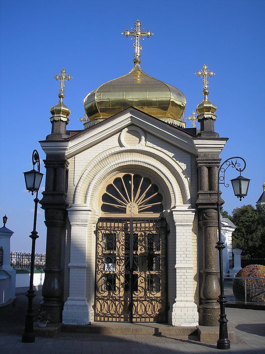 фасады. Успенская Киево-Печерская лавра. Неизвестная часовня, Печерск (Печерский район, Украина, г. Киев)